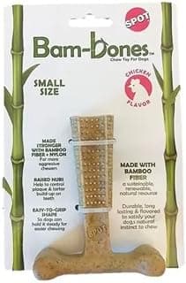 JAMBO PET Mordedor Para Cães T Bamboobone Jambo Sabor Frango Pequeno - Produto 6 mais recomendado com 4.4 estrelas