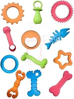 Kit 5 Brinquedos Mordedor Pet Cães Cachorro Porte Pequeno - Produto 10 mais recomendado com 5 estrelas