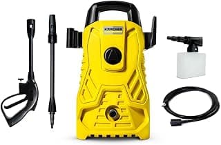 Kärcher Lavadora de Alta pressão Compacta 1500 PSI/Libras 1200W 300L/h com Aplicador de Detergente e Lança Regulável 127v - Produto 2 mais recomendado com 4.7 estrelas