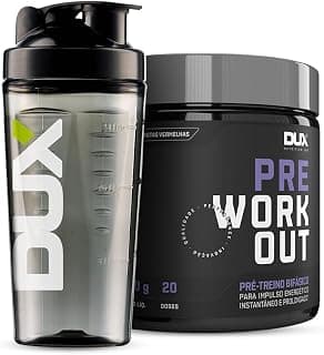 DUX Pré Treino Bifásico Pre Workout Original Sabor Maçã Verde 300G Dux Nutrition - Produto 10 mais recomendado com 4.2 estrelas