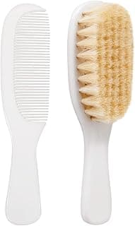 Buba Escova E Pente Baby Cerdas Naturais Branco - Produto 3 mais recomendado com 4.8 estrelas