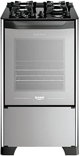 Fogão 4 bocas Dako Magister Style com Mesa de Vidro e Mega Chama - Bivolt - Produto 1 mais recomendado com 4.6 estrelas