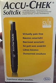 Lancetador Accu-chek Softclix + 25 Lancetas Softclix - Produto 5 mais recomendado com 4.5 estrelas