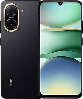 Smartphone Xiaomi Redmi A5 128GB 4GB RAM Dual SIM Tela 6.88" - Preto Midnight Black [25028RN03L] - Produto 10 mais recomendado com 4.6 estrelas