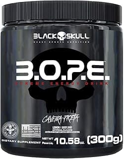 B.O.P.E Pré Treino - 300G Limão - Black Skull, Black Skull - Produto 5 mais recomendado com 4.5 estrelas