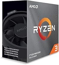 AMD Ryzen 3 3100 4-Core, 8-Thread Unlocked Desktop Processor with Wraith Stealth Cooler - Produto 3 mais recomendado com 4.7 estrelas