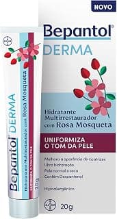 Bepantol Derma Rosa Mosqueta, 20g, Hidratante Uniformizante - Produto 10 mais recomendado com 4.7 estrelas
