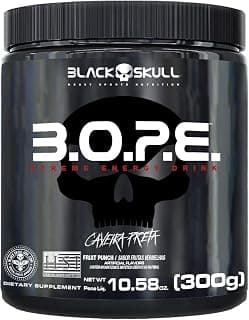 B.O.P.E Pré Treino - 300G Frutas Vermelhas - Black Skull, Black Skull - Produto 2 mais recomendado com 4.6 estrelas