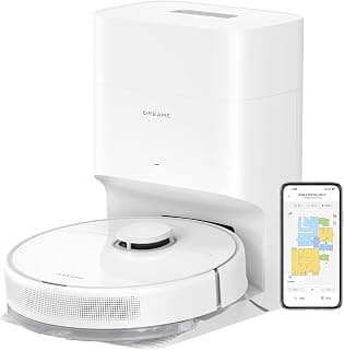 DREAME D10 Plus Gen 2 Robô Aspirador e Mopa com Base de Autolimpeza para 90 Dias de Limpeza, Sucção de 6000 Pa e Navegação LiDAR, Desvio de Obstáculos, Conexão Wi-Fi, 127v - Produto 1 mais recomendado com 4.4 estrelas