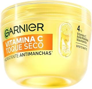 Garnier, Gel Creme Hidratante Facial Antimanchas Toque Seco, com Vitamina C, Niacinamida e Ácido Hialurônico, Controla a Oleosidade e Uniformiza a Pele, 85g - Produto em review com 4.7 estrelas e 10.800 avaliações