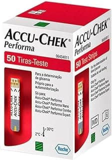 Accu-Chek Performa Com 50 Tiras Reagentes - Produto 3 mais recomendado com 4.7 estrelas
