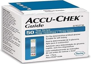 Tiras Accu-Chek Guide C/50 - Produto 2 mais recomendado com 4.8 estrelas