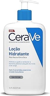 CeraVe, Loção Hidratante Corporal, com textura Fluida e Ácido Hialurônico - Produto 2 mais recomendado com 4.8 estrelas