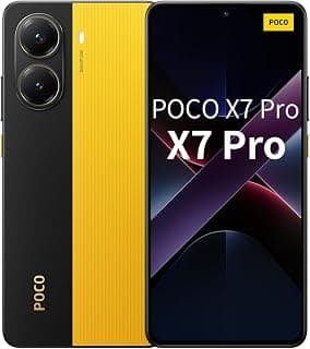 Smartphone Xiaomi Poco X7 Pro 5G Yellow (Amarelo) 12GB RAM 512GB ROM [2412DPC0AG] - Produto 2 mais recomendado com 4.8 estrelas