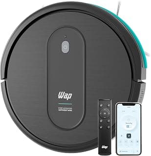 WAP Aspirador de Pó Robô ROBOT W400 3 em 1, Automático, 300ml, Compatível com Assistentes de Voz, 30W 10,8VDC Bivolt - Produto 5 mais recomendado com 4.3 estrelas