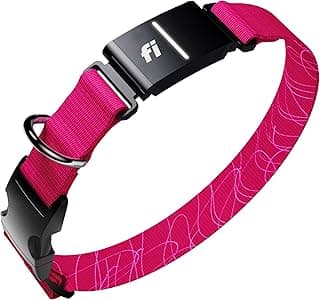 Nova coleira rastreadora inteligente para cães Fi Series 3+ [assinatura de 12 meses incluída] rastreador GPS para cães com monitoramento de saúde e comportamento, alertas de fuga, impermeável, LED - Produto 6 mais recomendado com 4.1 estrelas