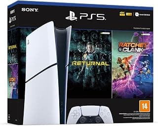 PlayStation®5 Slim Edição Digital com 2 Jogos - Produto 2 mais recomendado com 4.9 estrelas