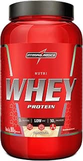 Integralmedica - Hipercalórico - Nutri Whey Protein Baunilha - Pote 900g - Fonte de Proteínas e Carboidratos - Suplemento Alimentar, Ganho Muscular e Recuperação Pós-Treino - Super Mass Gainer - Produto 9 mais recomendado com 4.5 estrelas