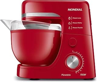 Batedeira Planetária, Mondial, Vermelho, 700W, 220V - BP-03-R - Produto 1 mais recomendado com 4.6 estrelas