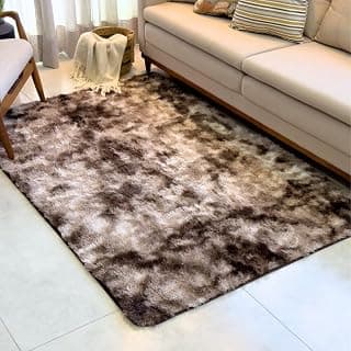 Tapete Sala Peludo Felpudo Super Macio 1,00 X 1,50 Mt Quarto (Marrom Mescla) - Produto 2 mais recomendado com 4.4 estrelas