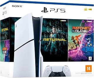 PlayStation®5 Slim Disk + 2 Jogos - Produto 3 mais recomendado com 4.9 estrelas