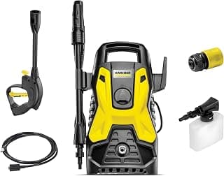 Kärcher Lavadora de Alta pressão Prática Black, 1500 PSI/Libras, 1400W, 300L/h com Aplicador de Detergente e Lança Regulável 220V - Produto 3 mais recomendado com 4.7 estrelas