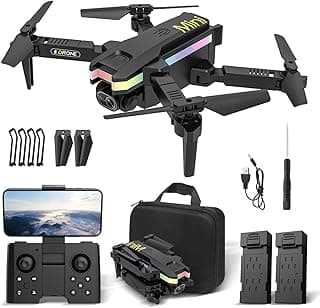 Drone com Camera 4K XT8, Drone Profissional, 110° Ultra Angular, Controle Remoto Drones com Modo VR - Produto 8 mais recomendado com 3.3 estrelas