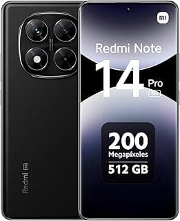 Smartphone Xiaomi Redmi Note 14 Pro 5G Midnight Black (Preto) 12GB RAM 512GB ROM NFC [ 24090RA29G ] - Produto 8 mais recomendado com 4.6 estrelas