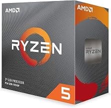 AMD Ryzen 5 3600 6-Core, 12-Thread Unlocked Desktop Processor with Wraith Stealth Cooler - Produto em review com 4.8 estrelas e 44.700 avaliações