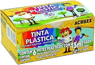 Tinta Plástica 15 ml, Acrilex, 03215, Multicor - Produto 2 mais recomendado com 4.8 estrelas