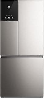 Geladeira Electrolux Frost Free Inverter 590L AutoSense 3 Portas Cor Inox Look (IM8S) - 127V - Produto 5 mais recomendado com 4.4 estrelas