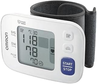 OMRON Monitor de Pressão Arterial de Pulso HEM-6181 - Produto 5 mais recomendado com 4.7 estrelas