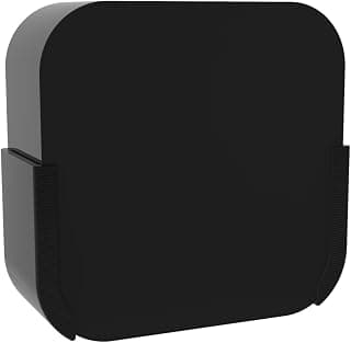 Suporte De Parede Compatível Com Apple Tv 4k 4 Geração (Preto) - Produto 10 mais recomendado com 4 estrelas