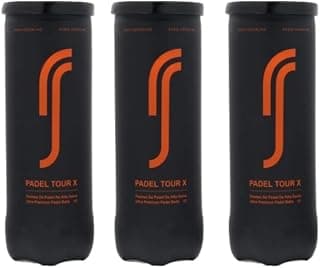Bola de Padel Robin Söderling Tour X Pack com 3 Tubo com 3 Bolas - Produto 7 mais recomendado com 0 estrelas