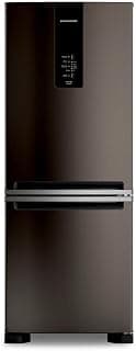 Refrigerador Brastemp 447 Litros Frost Free Inverse Black Inox BRE57FE – 127 Volts - Produto 5 mais recomendado com 5 estrelas