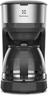 Cafeteira Elétrica Electrolux inox filtro permanente removivel sistema corta pingos capacidade 1,2L 30 xicaras função manter aquecido ECM20 127v - Produto 6 mais recomendado com 4.7 estrelas