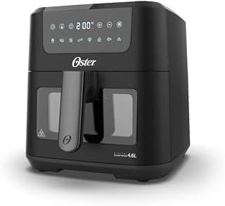 Fritadeira Digital Clear Oster 4,6L com Visor Transparente - 127V - Produto 5 mais recomendado com 4.6 estrelas