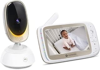 Motorola Babá Eletrônica VM85 LCD 5.0 Wi-Fi, Branco - Produto 10 mais recomendado com 3 estrelas