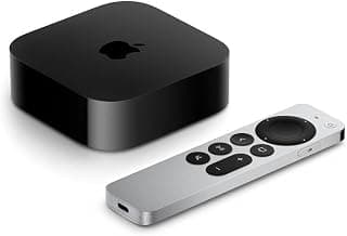 2022 Apple TV 4K Wi‑Fi - 64 GB (3ª geração) - Produto 3 mais recomendado com 4.8 estrelas