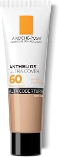 La Roche-Posay, Ultra Cover, Protetor Solar com Cor e Performance de Maquiagem, 12h de cobertura de base em uma única camada, Textura Fluida, Oil free, Toque Seco, FPS60, 30g - Produto 8 mais recomendado com 4.7 estrelas