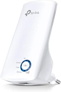 Repetidor de sinal Wi-Fi TP-Link TL-WA850RE Wireless N 300Mbps, compacto, expansor de sinal, adaptador de wireless, App Tether, Controle de Leds, Branco - Produto 2 mais recomendado com 4.6 estrelas