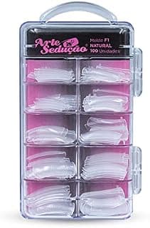 Molde F1 Natural Unhas de Gel, Arte Sedução, 100 Unidades - Produto 3 mais recomendado com 4.2 estrelas