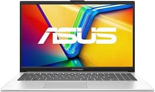 Notebook ASUS Vivobook Go 15, Intel Core i3 N305, 8GB, 256GB, W11 Home, Tela 15,60" FHD, Cool Silver - E1504GA-NJ434W - Produto 3 mais recomendado com 4.8 estrelas