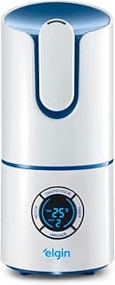 Umidificador de Ar Elgin Digital Inteligente, 2,5 Litros Branco e Azul Bivolt - Produto 8 mais recomendado com 4.5 estrelas