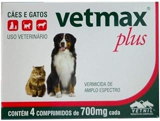 VETNIL Vetmax Plus 4 Comp - Produto 8 mais recomendado com 4.8 estrelas