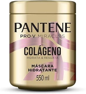 Pantene Máscara de Nutrição e Hidratação para Cabelo - Hidrata e Resgata com Colágeno, Pró-Vitamina B5 e Biotina, Livre de Óleo Mineral e Parabenos, 550ml - Produto 4 mais recomendado com 4.7 estrelas