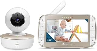 Babá Eletrônica VM50G Monitor 5.0 Panorâmica e Zoom Motorola - Produto 10 mais recomendado com 3.7 estrelas
