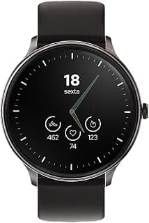WB Watch Smartwatch 46mm Redondo, tela 1,39", ultra leve, fitness tracker, com monitoramento e temperatura corporal, análise de sono e Watchfaces Preto - Produto 8 mais recomendado com 3.7 estrelas