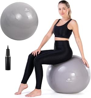 Bola Pilates Suíça Yoga Fisioterapia Fortalecimento muscular Ginástica Com bomba Alta Performance EssenceFit - Produto 8 mais recomendado com 0 estrelas