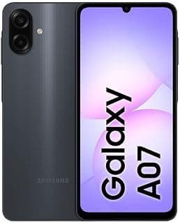 Celular Samsung Galaxy A07 128GB, 4GB, Câm. 50MP, Tela 6.7"- Preto - Produto em review com 4.8 estrelas e 1.900 avaliações